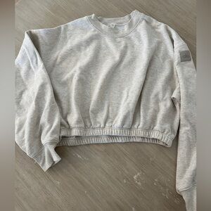 ALO Yoga Cropped Crewneck